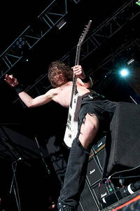 2011-07-09 - Airbourne från Sonisphere Stockholm, Stockholm