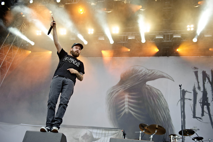 2011-07-09 - In Flames från Sonisphere Stockholm, Stockholm