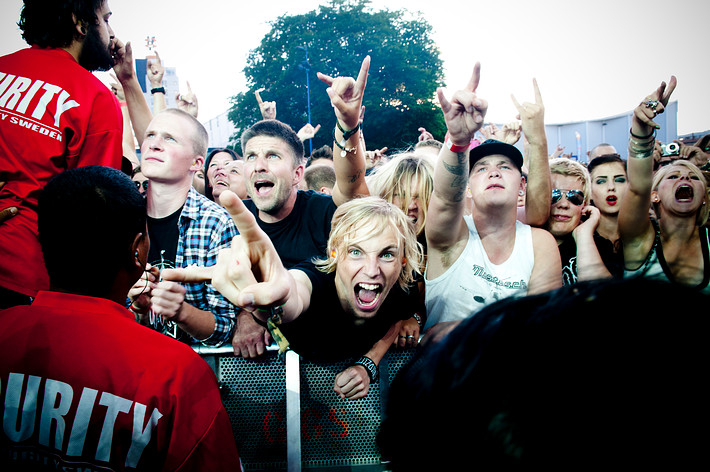2011-07-09 - Mustasch från Sonisphere Stockholm, Stockholm