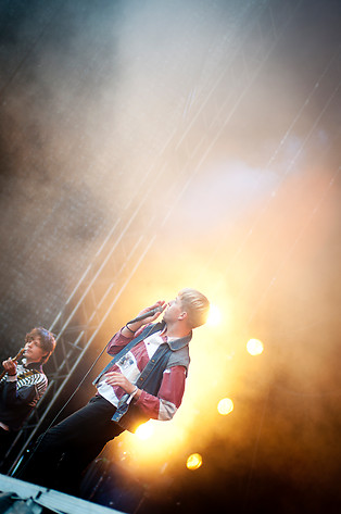 2011-07-14 - The Drums från Hultsfredsfestivalen, Hultsfred