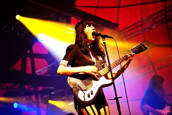 2011-07-15 - Dum Dum Girls från Hultsfredsfestivalen, Hultsfred