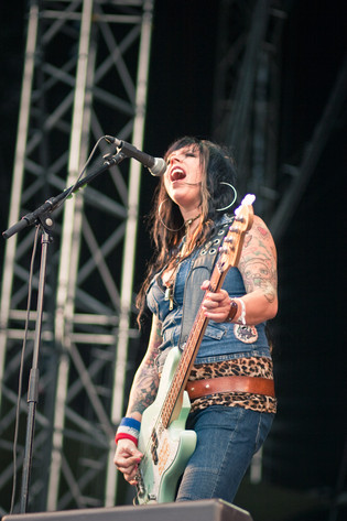 2011-07-16 - Nashville Pussy från Hultsfredsfestivalen, Hultsfred