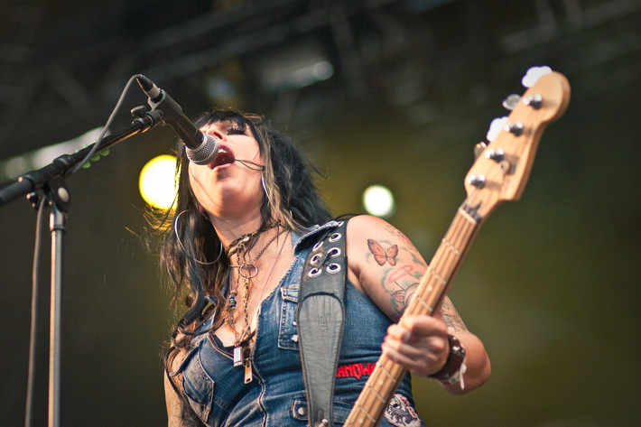 2011-07-16 - Nashville Pussy från Hultsfredsfestivalen, Hultsfred