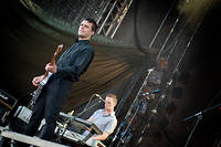 2011-07-16 - White Lies från Hultsfredsfestivalen, Hultsfred