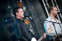 2011-07-16 - White Lies från Hultsfredsfestivalen, Hultsfred