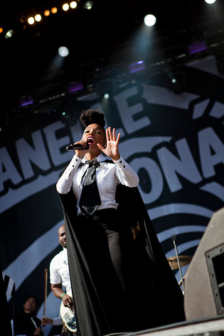 2011-08-12 - Janelle Monae från Way Out West, Göteborg