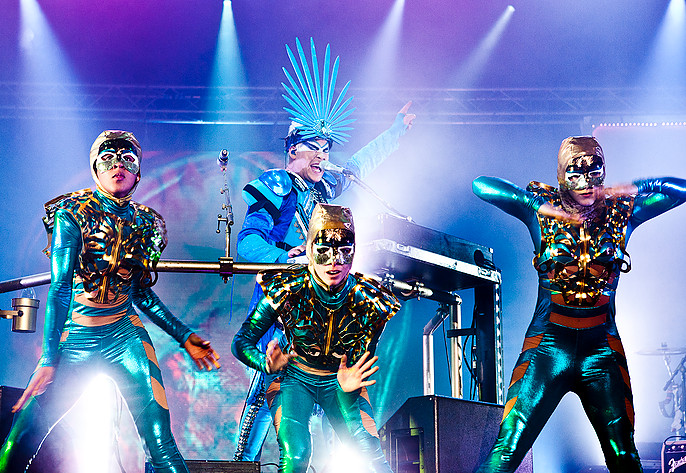 2011-08-12 - Empire Of The Sun från Way Out West, Göteborg