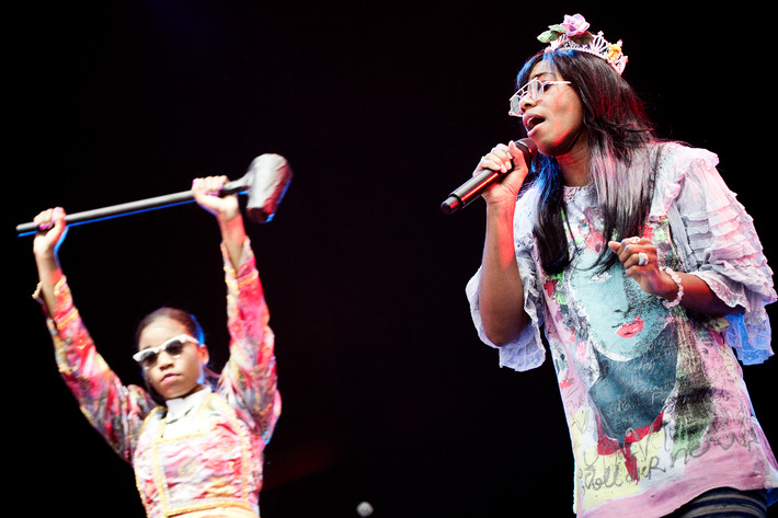 2011-08-12 - Santigold från Way Out West, Göteborg