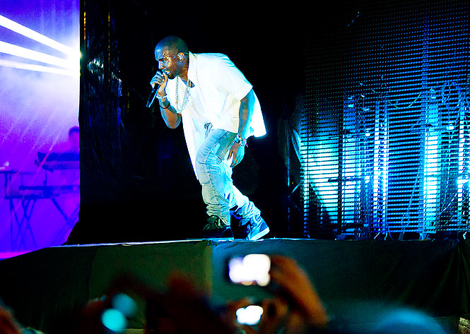 2011-08-13 - Kanye West från Way Out West, Göteborg