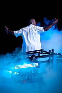 2011-08-13 - Kanye West från Way Out West, Göteborg