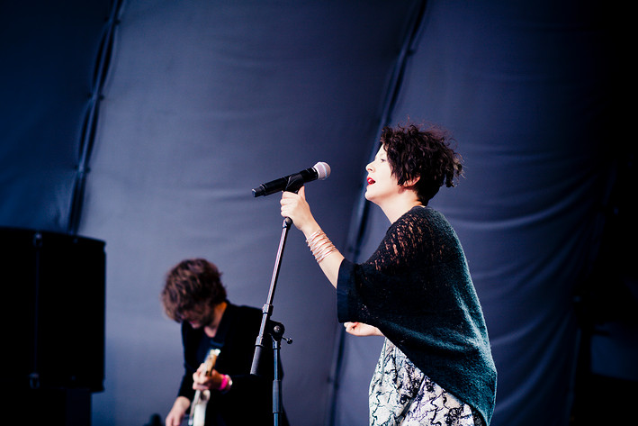 2011-08-19 - Carolina Wallin Perez från Malmöfestivalen, Malmö