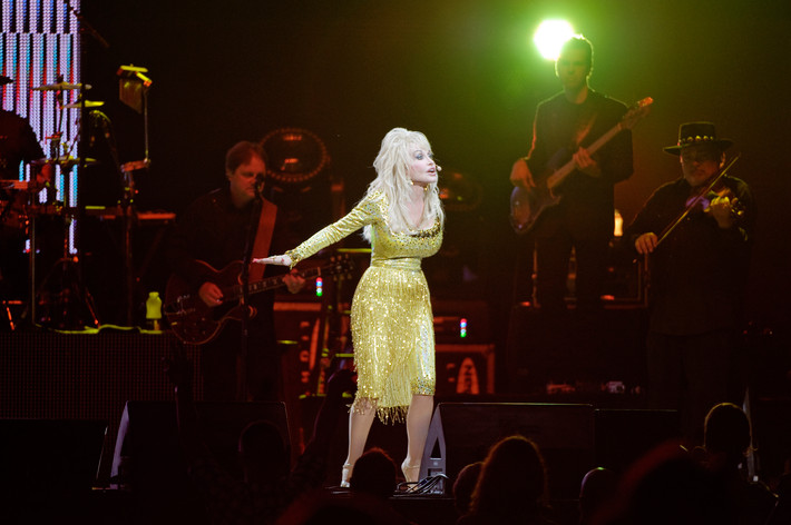 2011-08-27 - Dolly Parton från Globen, Stockholm