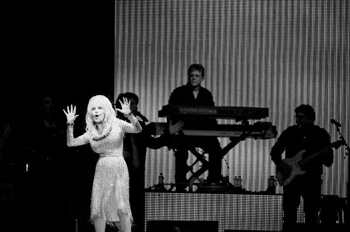 2011-08-27 - Dolly Parton från Globen, Stockholm