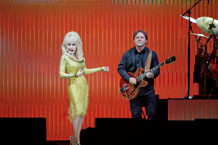 2011-08-27 - Dolly Parton från Globen, Stockholm