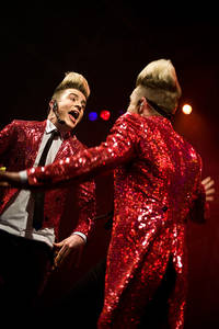 2011-09-17 - Jedward från Arenan, Stockholm