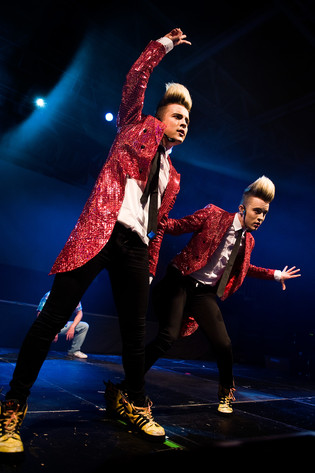 2011-09-17 - Jedward från Arenan, Stockholm