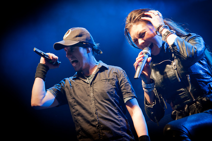 2011-10-28 - Amaranthe från Lisebergshallen, Göteborg