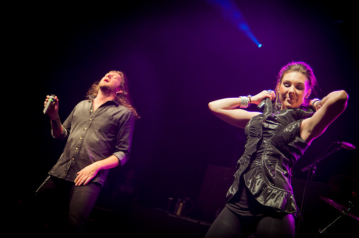2011-10-28 - Amaranthe från Lisebergshallen, Göteborg