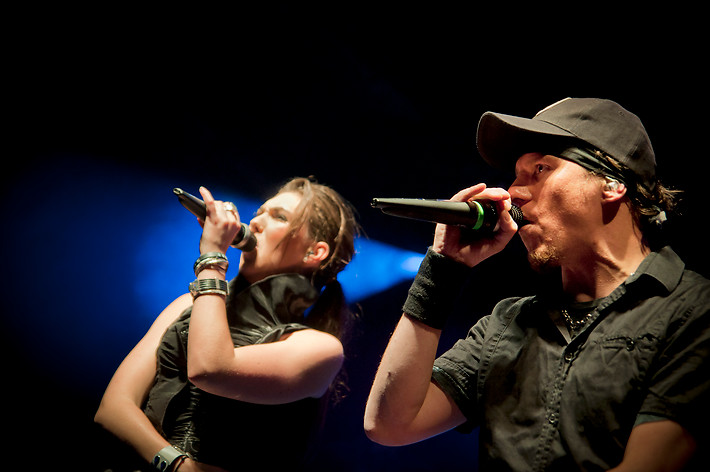 2011-10-28 - Amaranthe från Lisebergshallen, Göteborg