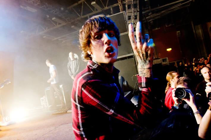 2011-11-03 - Bring Me The Horizon från Arenan, Stockholm