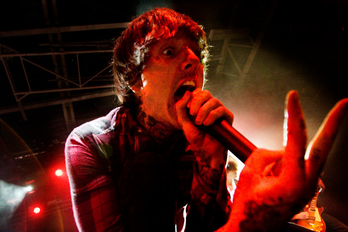 2011-11-03 - Bring Me The Horizon från Arenan, Stockholm