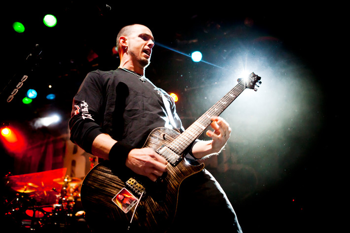 2011-11-08 - Alter Bridge från Trädgår'n, Göteborg