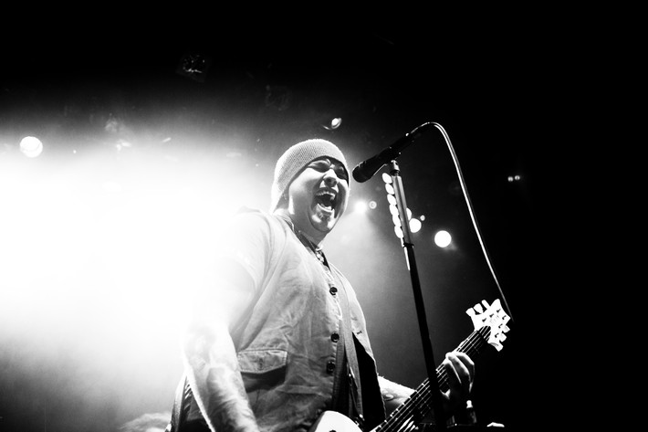 2011-11-08 - Black Stone Cherry från Trädgår'n, Göteborg