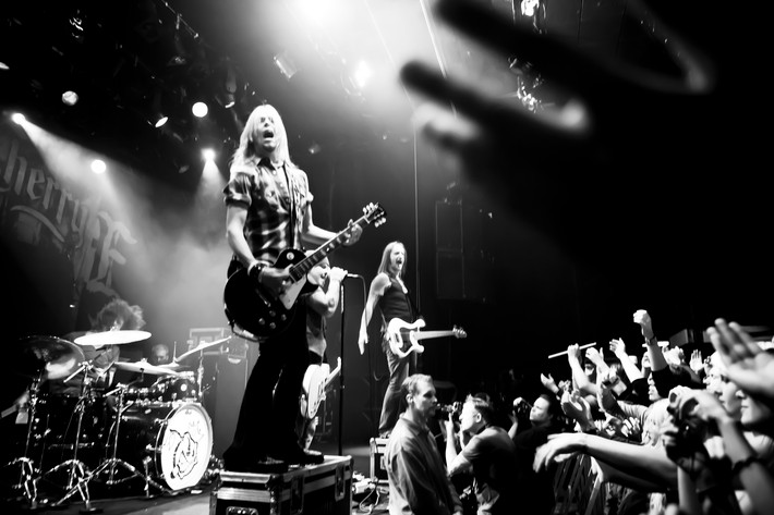 2011-11-08 - Black Stone Cherry från Trädgår'n, Göteborg