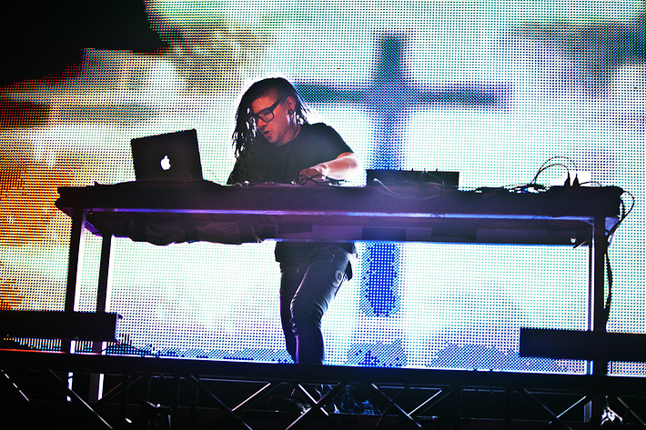 2011-11-21 - Skrillex från Arenan, Stockholm