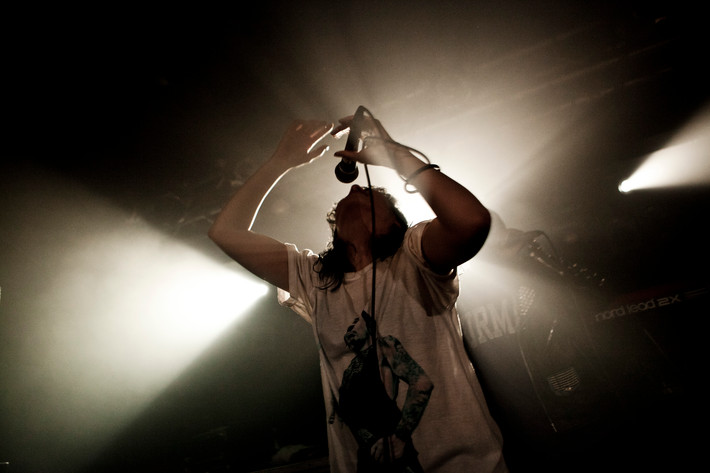 2011-11-26 - Atari Teenage Riot från Debaser Slussen, Stockholm