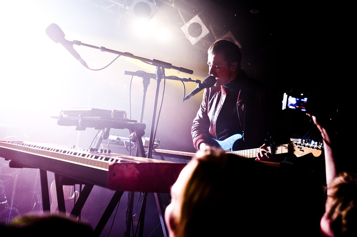 2011-12-08 - Wild Beasts från Debaser Slussen, Stockholm