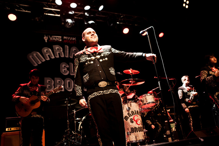 2011-12-10 - The Bronx mariachi El bronx från Debaser Medis, Stockholm