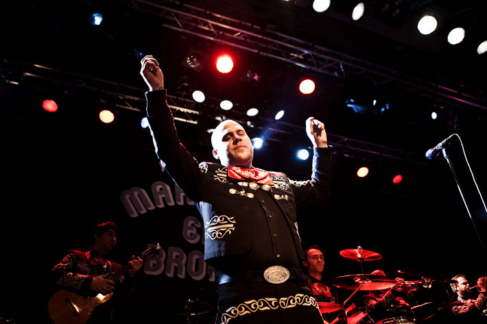 2011-12-10 - The Bronx mariachi El bronx från Debaser Medis, Stockholm