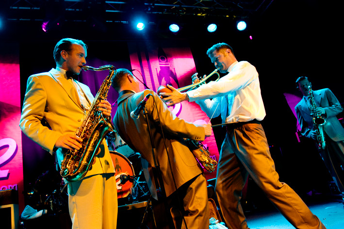 2012-01-06 - Ray Collins Hot Club från Debaser Medis, Stockholm