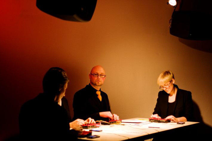 2012-01-21 - The Micro Modular Quartet från Audiorama, Stockholm