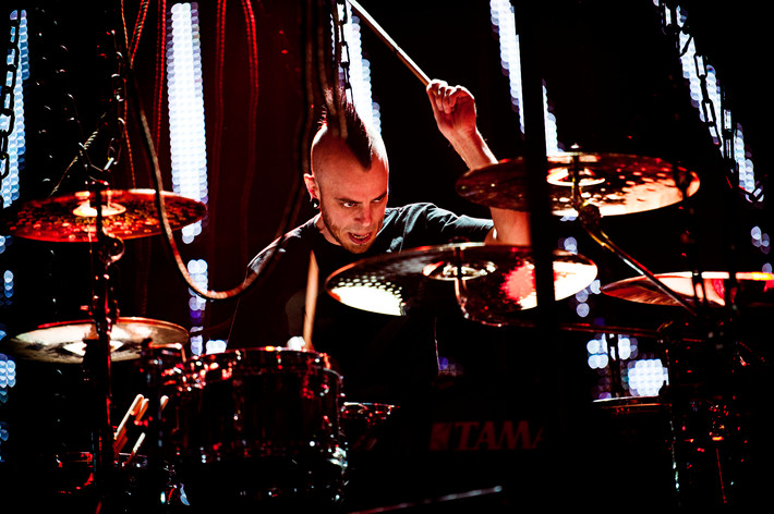 2012-02-04 - Dead By April från Vida Arena, Växjö