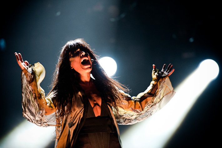 2012-02-04 - Loreen från Vida Arena, Växjö