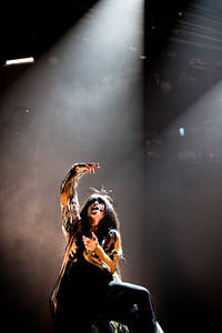 2012-02-04 - Loreen från Vida Arena, Växjö