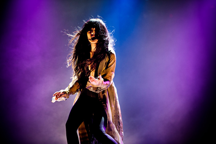2012-02-04 - Loreen från Vida Arena, Växjö