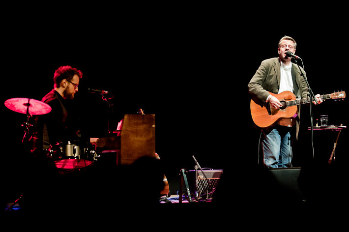 2012-02-08 - Mikael Wiehe från Växjö konserthus, Växjö