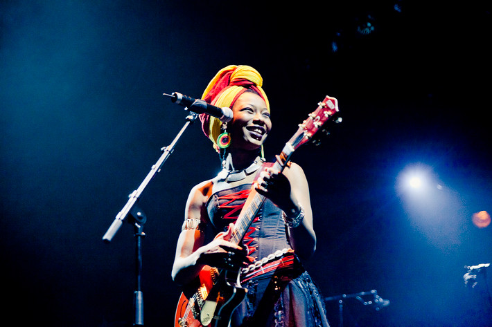 2012-02-10 - Fatoumata Diawara från Södra Teatern, Stockholm