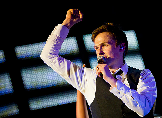 2012-02-09 - David Lindgren från Scandinavium, Göteborg