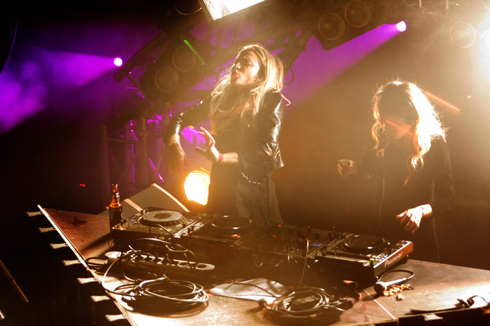 2012-02-11 - Rebecca & Fiona från Berns, Stockholm