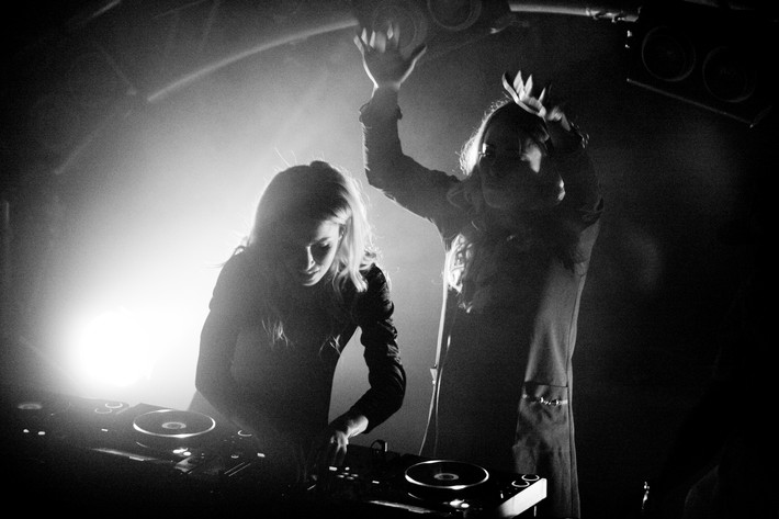 2012-02-11 - Rebecca & Fiona från Berns, Stockholm