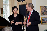 2012-02-23 - Birgit Bidder från Svenska ambassadörens residens, Bern