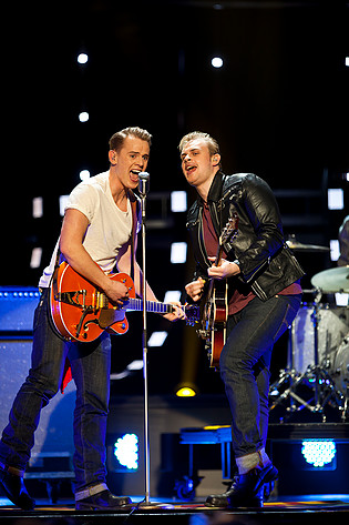 2012-03-09 - Melodifestivalen - Genrep från Globen, Stockholm
