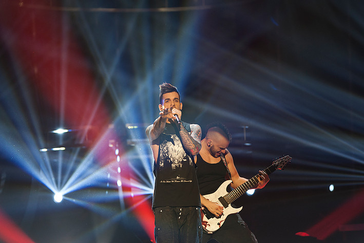 2012-03-09 - Melodifestivalen - Genrep från Globen, Stockholm