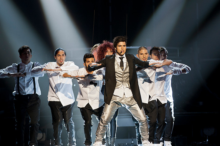 2012-03-09 - Melodifestivalen - Genrep från Globen, Stockholm