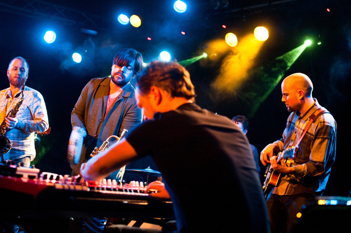 2012-04-04 - Goran Kajfes Subtropic Arkestra från Debaser Strand, Stockholm