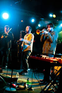 2012-04-04 - Goran Kajfes Subtropic Arkestra från Debaser Strand, Stockholm